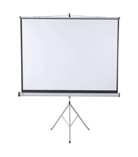 Nobo Pantalla Proyeccion Tripode 1750x1325mm - Flexible 4:3 - Superficie Blanca Mate - Portatil - Color Blanco