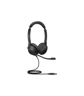 Jabra Evolve2 30 MS Auriculares con Microfono USB - Cancelacion de Ruido - Diadema Ajustable - Controles en Auricular - Cable..