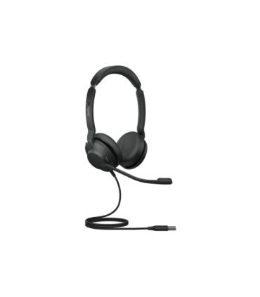 Jabra Evolve2 30 MS Auriculares con Microfono USB - Cancelacion de Ruido - Diadema Ajustable - Controles en Auricular - Cable..