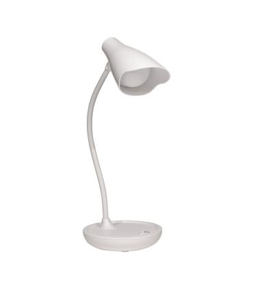 Unilux Lampara de Escritorio LED Ukky - Iluminacion LED de Bajo Consumo - Diseño Moderno y Elegante - Brazo Flexible para Ajusta