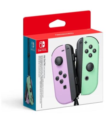 Nintendo Joy-Con Set 2 Mandos Joy-Con Inalambricos Izquierda/Derecha - Color Morado y Verde