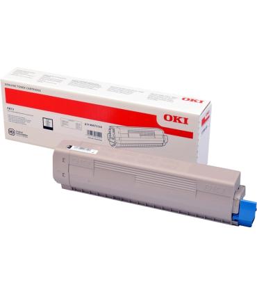 OKI C813 Negro Cartucho de Toner Original - 46471116