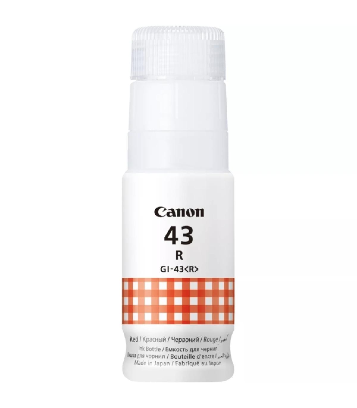 Canon GI43 Rojo Botella de Tinta Original - GI43R/4716C001