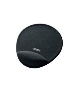 Esselte Dataline Alfombrilla con Reposamuñecas - Medidas 220x245x25mm - Base Antideslizante - Control del Raton Mejorado - Color