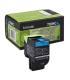 Lexmark CS310/CS410/CS510 Cyan Cartucho de Toner Original - 70C2HC0/70C2HCE/70C0H20/702HC