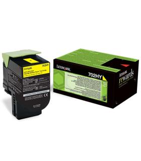Lexmark CS310/CS410/CS510 Amarillo Cartucho de Toner Original - 70C2HY0/70C2HYE/70C0H40/702HY