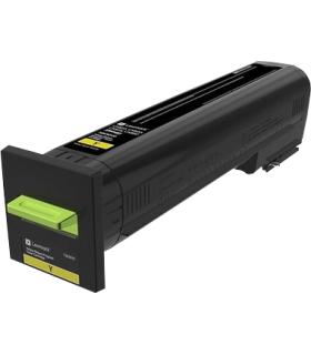 Lexmark CS820/CX820/CX825/CX860 Amarillo Cartucho de Toner Original - 72K20Y0/72K20YE