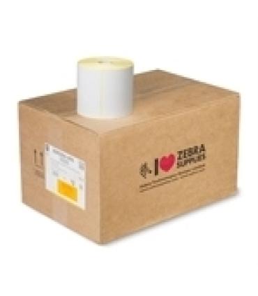 Zebra Z-Select 2000D Pack de 12 Rollos de Etiquetas Termicas Originales 102x102mm - Adhesivo Permanente - 700 Unidades x Rollo..