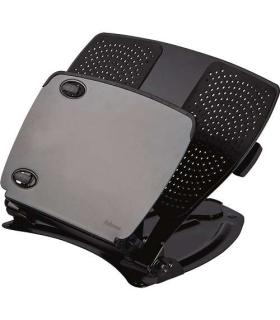 Fellowes Professional Series Soporte para Portatil - Ajustable en 9 Alturas - 4 Puertos USB Incorporados - Ranuras de Ventilacio