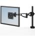 Fellowes Brazo para Monitor Individual - Ajustable en Altura - Regulable en Profundidad - Ajuste de Inclinacion - Peso Max 10kg
