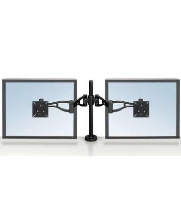 Fellowes Professional Series Brazo Doble para Monitor - Ajustable en Altura - Regulable en Profundidad - Regulable en Inclinacio