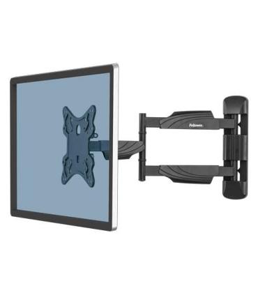 Fellowes Soporte de Pared para TV - Brazo Articulado - De 23 a 55" - Hasta 35kg - Sistema de Gestion de Cables Integrado - Color