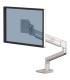 Fellowes Tallo Brazo para Monitor Individual - Hasta 9kg - Ajustable con Muelle de Gas - Color Plata