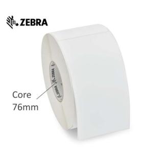 Zebra Z-Perform 1000D Pack de 6 Rollos de Etiquetas Termicas Originales 76x25mm - Adhesivo Permanente - 5.180 Unidades x Rollo..