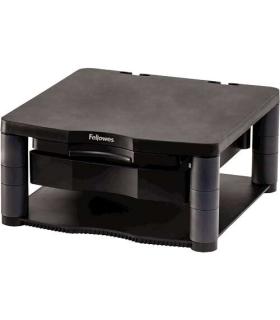 Fellowes Soporte para Monitor Plus - 5 Ajustes de Altura - Cajon de Almacenamiento - Peso Max 36kg