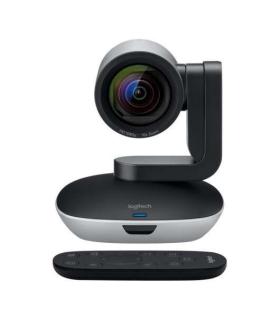 Logitech PTZ Pro 2 Full HD 1080p USB - Funcion Panoramica, Inclinacion y Zoom 10x - Campo de Vision 90º - Mando a Distancia - Ca