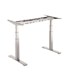 Fellowes Estructura Metalica Plata Mesa Regulable en Altura Cambio - 3 Configuraciones de Memoria - Altura de 645 mm a 1305 mm..