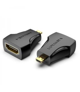 Vention Adaptador Micro HDMI Macho a HDMI Hembra - Color Negro