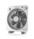 Orbegozo BF 0138 Ventilador Box Fan - Refresca y Ventila con Potencia y Silencio - Portatil y Practico - Temporizador de 60min