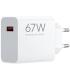 Xiaomi HyperCharge Cargador de Pared 67W QC3.0 - USB-A - Carga Rapida - Color Blanco