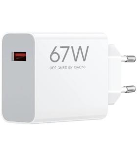 Xiaomi HyperCharge Cargador de Pared 67W QC3.0 - USB-A - Carga Rapida - Color Blanco