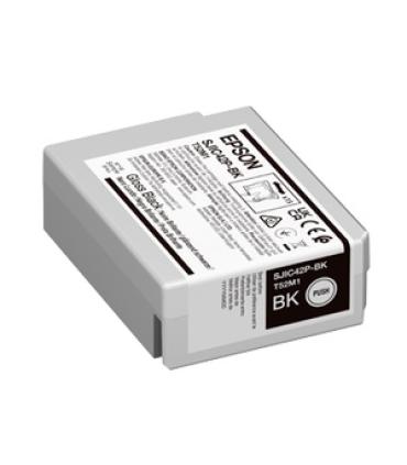 Epson SJIC42P-BK Negro Cartucho de Tinta Original - C13T52M140