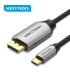 Vention Adaptador USB-C a DisplayPort - Conexion Estable y Rapida - Color Negro
