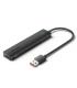Vention HUB 5 en 1 USB-A a 2xUSB-C 3.2 Gen2/USB-A 3.2 Gen2/USB-C 10G - 0.15m - Color Negro