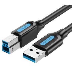 Vention Cable USB-A 3.0 a USB-B -0.5m - Color Negro