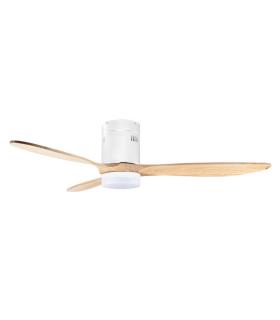 Orbegozo CP 114132 Ventilador de Techo Moderno - Potente Motor DC - Luz LED Ajustable - Funcion Reversible para Invierno y Veran