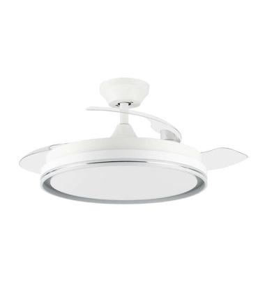 Orbegozo CP 135105 Ventilador de Techo Elegance Eficiente y Silencioso - Iluminacion LED - Mando a Distancia - Sistema Reversibl