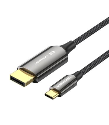 Vention Cable USB-C a DisplayPort 8K - 2m - Trenzado - Color Negro