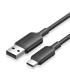 Vention Cable USB-C 2.0 a USB-A 3A 60W - 2m - PVC - Color Negro