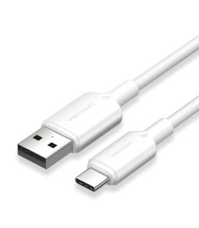 Vention Cable USB-C 2.0 a USB-A 3A 60W - 2m - PVC - Color Blanco