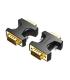 Vention Adaptador VGA Macho a VGA Macho - Color Negro