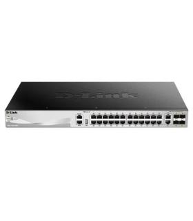 D-Link Switch Gestionable L3 48 Puertos SPF + 2 Puertos 10G + 4 Puertos 10G SFP