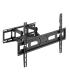 Ewent Soporte de Pared para TV de 37" hasta 80"- Movimiento Completo - 3 pivotes - VESA Maximo 600x400 - Color Negro