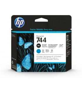 HP F9J86A Negro Photo y Cyan Cabezal de Impresion Original - 744