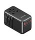 Vention Cargador de Viaje Universal GaN - 3xUSB-C, 1xUSB-A -100W - Color Negro