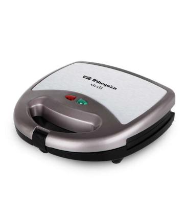 Orbegozo 2500 Grill Saludable - Cocina sin Grasas - Superficie Antiadherente - Facil Limpieza - Multifuncionalidad - Potencia 80