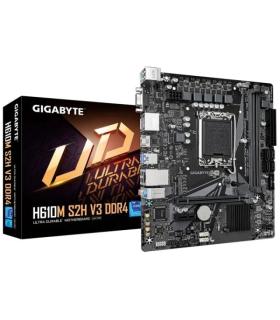 Gigabyte H610M S2H V3 Placa Base Intel1700 2x DDR4 - M.2, SATA, PCIe4.0 - HDMI, DisplayPort, VGA, RJ-45, USB 3.2 - MicroATX