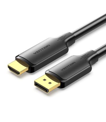 Vention Cable DisplayPort Macho a HDMI 4K - 1m - Color Negro