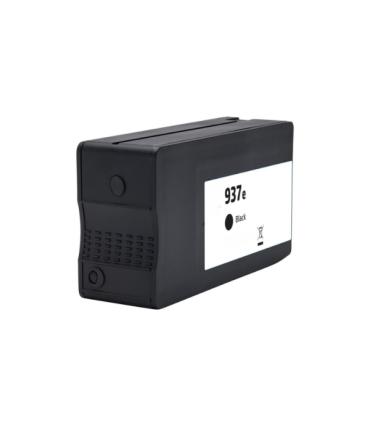 HP 937e XL Negro Cartucho de Tinta Pigmentada Generico - Reemplaza 4S6W9NE/4S6W5NE