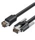 Vention Cable de Red SFTP RJ45 Cat.6 - 2m - Industrial - Ultraflexible - Color Negro