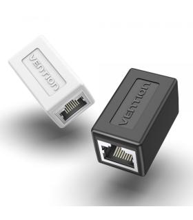 Vention Pack de 5 Adaptadores Conector RJ45 Cat.6 FTP Hembra a Hembra - Color Negro