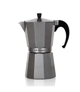 Orbegozo KFS 1220 Cafetera de Aluminio Silver - Prepara Cafe Creativo y Delicioso en Minutos - Capacidad para Seis Tazas - Asa..