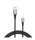 Vention Cable USB-A a Lightning - 2.4A - 15W - 480Mbps - MFI - 1m - Color Morado