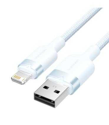 Vention Cable USB-A a Lightning 2.4A - 2m - Trenzado - Color Azul