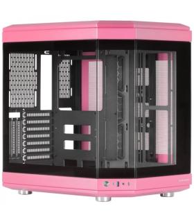 Mars Gaming MC-3T Caja Gaming Premium - Tres Paneles de Cristal Templado - Montaje Vertical de GPU - Capacidad para 10 Ventilado