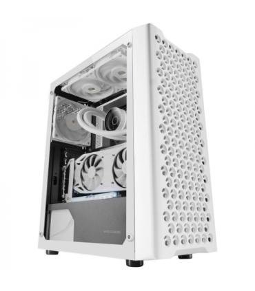 Mars Gaming MC-iPRO Semitorre Profesional - Cristal Templado - Rejilla 3D - Soporte ATX - Refrigeracion Avanzada - Conectividad.